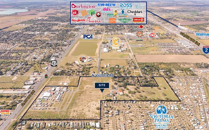 Pictures of Land property located at 400 N Victoria Rd, Donna, TX 78537 for sales - image #1