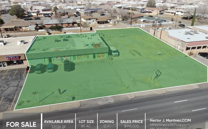 Pictures of Land, Retail property located at 9541 Dyer St, El Paso, TX 79924 for sales - image #1