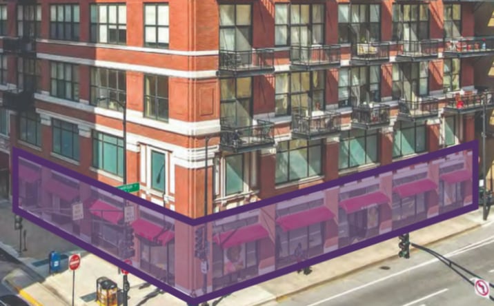 Pictures of Retail property located at 80 W. Harrison St., Chicago, IL 60605 for sales - image #1