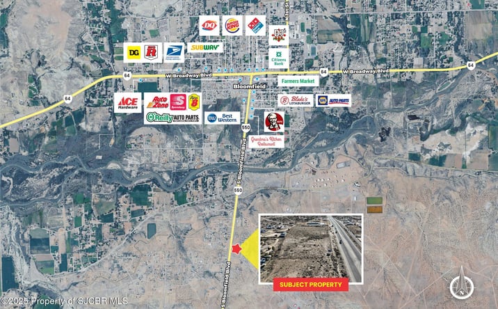 Pictures of Land property located at XX S BLOOMFIELD Boulevard, Bloomfield, NM 87413 for sales - image #1