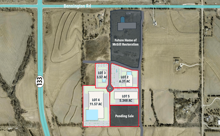 Pictures of Land property located at Hwy 133 & Bennington Rd, Bennington, NE 68142 for sales - image #1