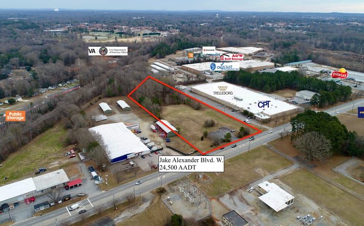 Pictures of Land property located at 1606 Jake Alexander Blvd W, Salisbury, NC 28147 for sales - image #1