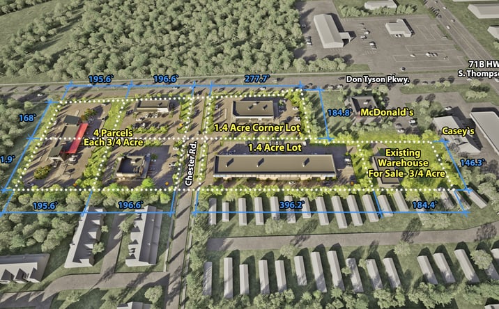 Pictures of Land property located at Don Tyson Pkwy, Springdale, AR 72764 for sales - image #1
