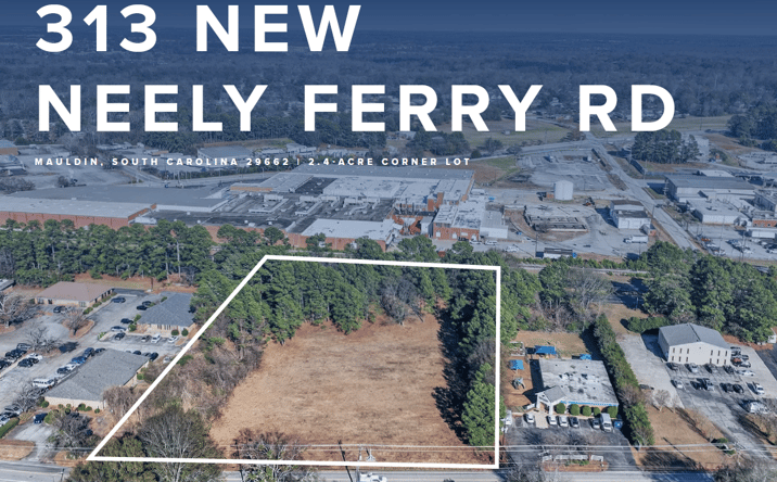 Pictures of Land property located at 313 New Neely Ferry Road, Mauldin, SC 29662 for sales - image #1