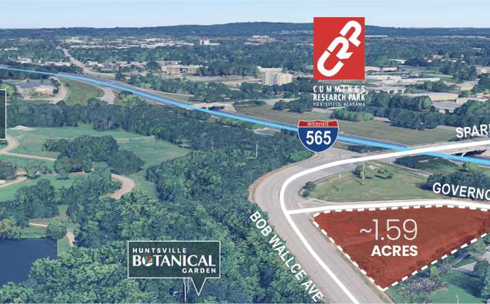 Pictures of Land property located at Governor's House Drive and Bob Wallace Avenue, Huntsville, AL 35805 for sales - image #1