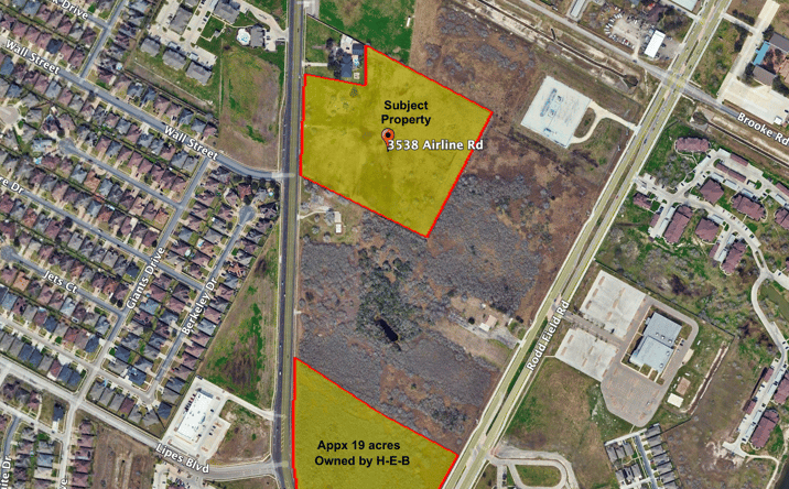 Pictures of Land property located at 3538 Airline Rd, Corpus Christi, TX 78414 for sales - image #1