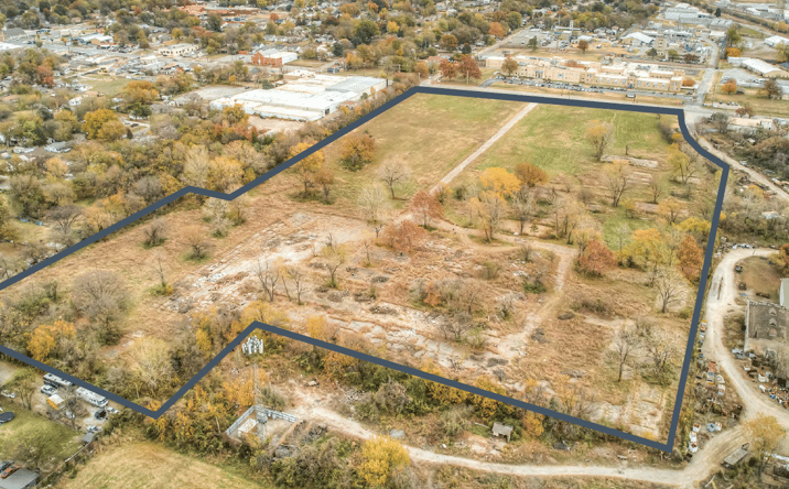Pictures of Land property located at 1140 N Lewis Ave, Tulsa, OK 74110 for sales - image #1