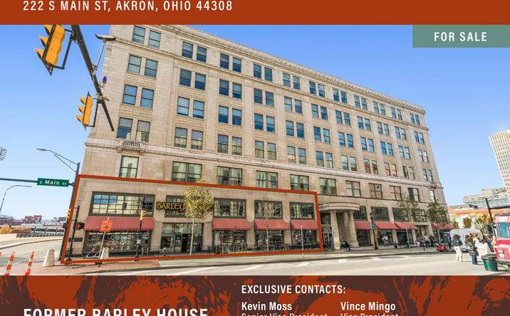 Pictures of Retail property located at 222 S Main St, Akron, OH 44308 for sales - image #1