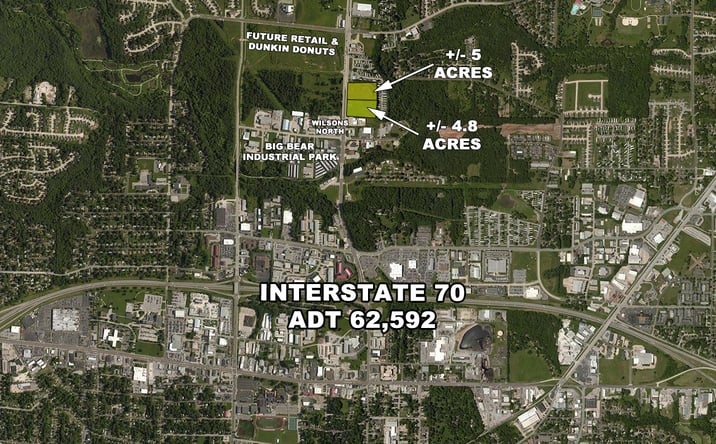 Pictures of Industrial, Land property located at Rangelin St and Big Bear, Columbia, MO 65202 for sales - image #1