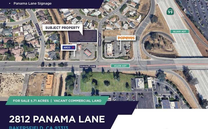 Pictures of Retail property located at 2812 Panama Ln, Bakersfield, CA 93313 for sales - image #1