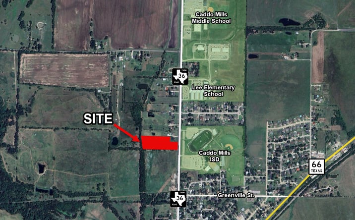 Pictures of Land property located at NWQ F.M. 36 & S.H. 66, Caddo Mills, TX 75135 for sales - image #1