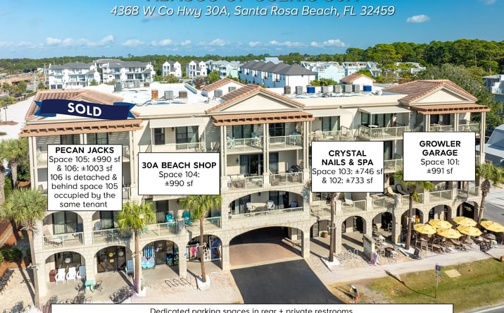 Pictures of Retail property located at 4368 W County Hwy 30A, Santa Rosa Beach, FL 32459 for sales - image #1
