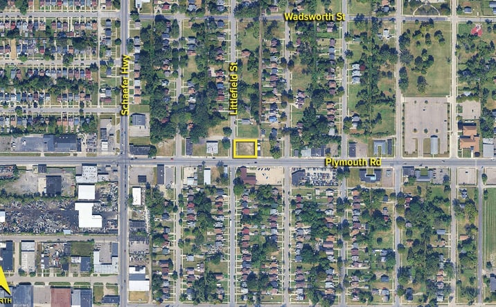Pictures of Land property located at 11600 Littlefield St, Detroit, MI 48227 for sales - image #1