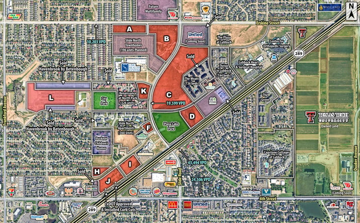 Pictures of Land property located at N Slide Road & W Loop 289, Lubbock, TX 79416 for sales - image #1