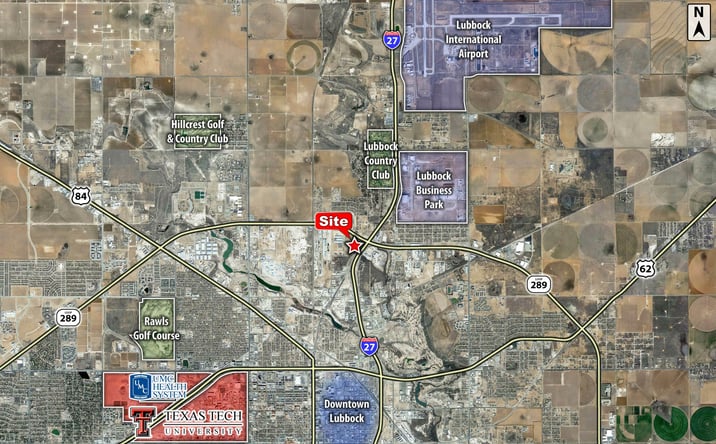 Pictures of Land property located at  SWQ I-27 & N Loop 289, Lubbock, TX 79403 for sales - image #1