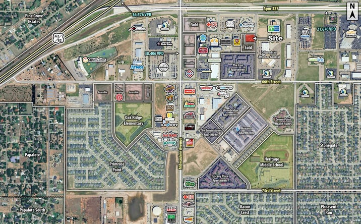 Pictures of Land property located at 62nd Street & Justice Avenue, Lubbock, TX 79424 for sales - image #1