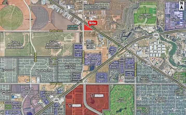 Pictures of Land property located at SEC Hwy 84 & N Quaker, Lubbock, TX 79415 for sales - image #1