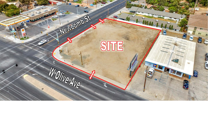 Pictures of Land, Retail property located at 1594 West Olive Avenue, Woodville, CA 93257 for sales - image #1