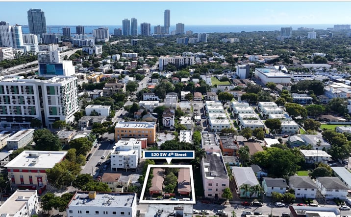 Pictures of Multifamily property located at 520 SW 4th St, Miami, FL 33130 for sales - image #1