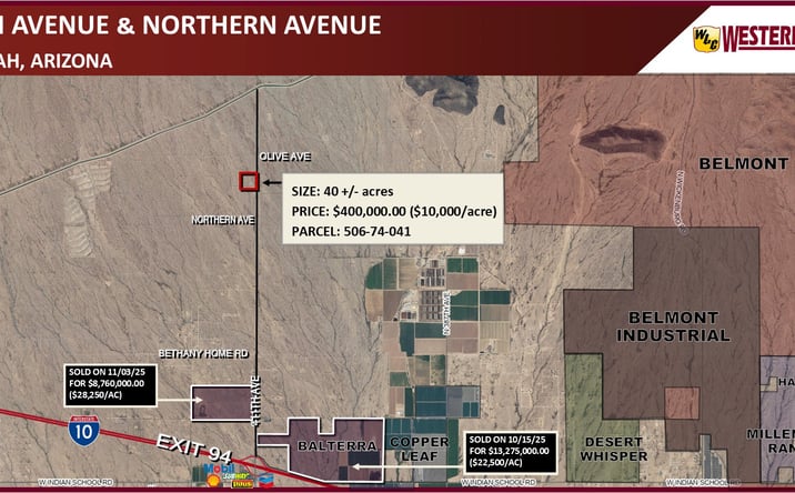 Pictures of Land property located at 0 411th Ave, Tonopah, AZ 85354 for sales - image #1