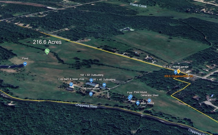 Pictures of Mixed Use property located at 456 E Chippewa River Rd, Midland, MI 48640 for sales - image #1