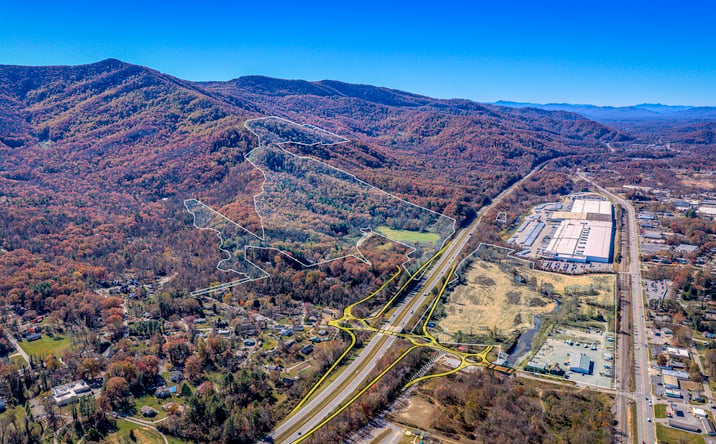 Pictures of Land property located at 195 Access Rd, Black Mountain, NC 28711 for sales - image #1