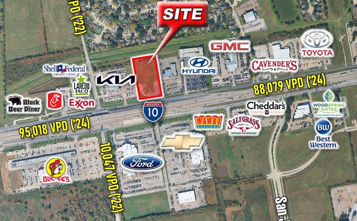 Pictures of Land property located at 4221 E Freeway Service Rd, Baytown, TX 77521 for sales - image #1