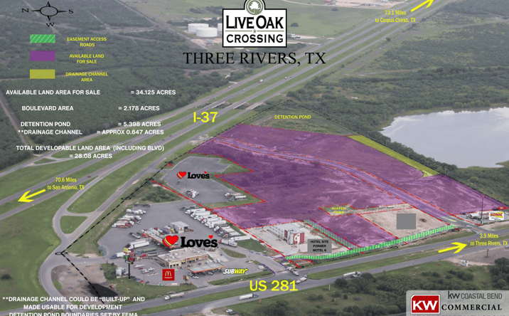 Pictures of Land property located at 6284 US-281, Three Rivers, TX 78071 for sales - image #1
