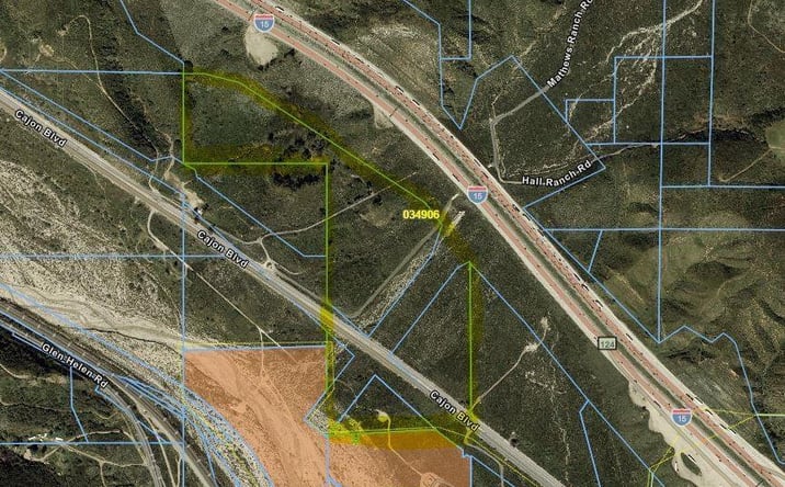 Pictures of Land property located at 0 Cajon Blvd, San Bernardino, CA 92407 for sales - image #1