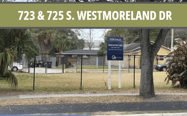 Pictures of Land, Multifamily property located at 723 S Westmoreland Dr, Orlando, FL 32805, 920 Carter St, Orlando, FL 32805, 702 Quill St, Orlando, FL 32805 for sales - image #1