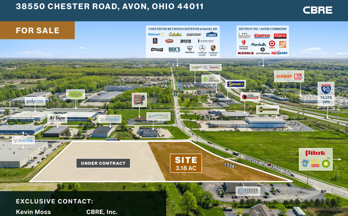 Pictures of Land property located at 38550 Chester Rd, Avon, OH 44011 for sales - image #1