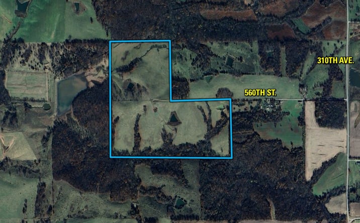 Pictures of Land property located at 560th Street, Moulton, IA 52572 for sales - image #1