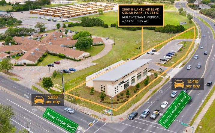 Pictures of Office property located at 2005 N Lakeline Blvd, Cedar Park, TX 78613 for sales - image #1