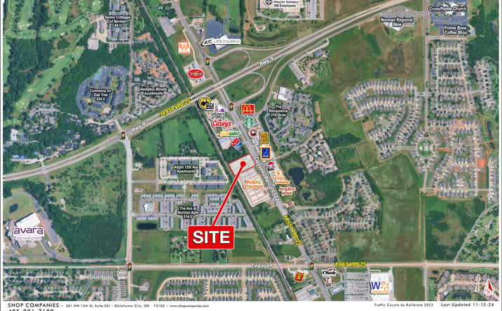 Pictures of Land property located at 3160 Classen Blvd, Norman, OK 73071 for sales - image #1