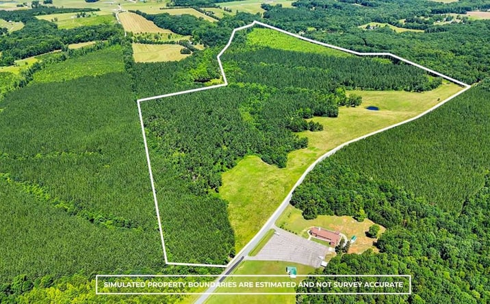 Pictures of Land property located at 1092 White Oak Forks Rd, Virgilina, VA 24598 for sales - image #1