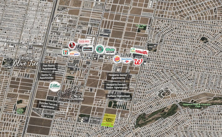 Pictures of Land property located at G Avenue, Hesperia, CA 92345 for sales - image #1