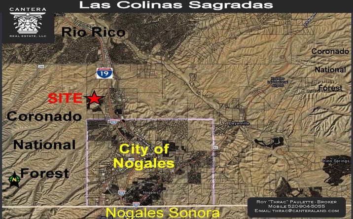 Pictures of Land property located at 304 acres Camino Diez Mandamientos, Nogales, AZ 85621 for sales - image #1