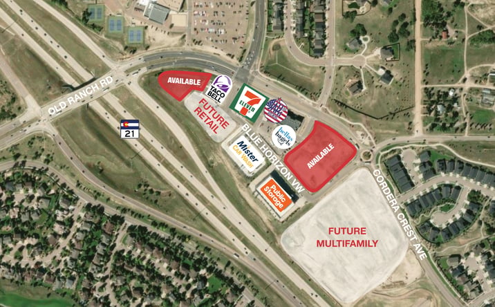 Pictures of Retail, Land property located at 3586 Blue Horizon View, Colorado Springs, CO 80920 for sales - image #1