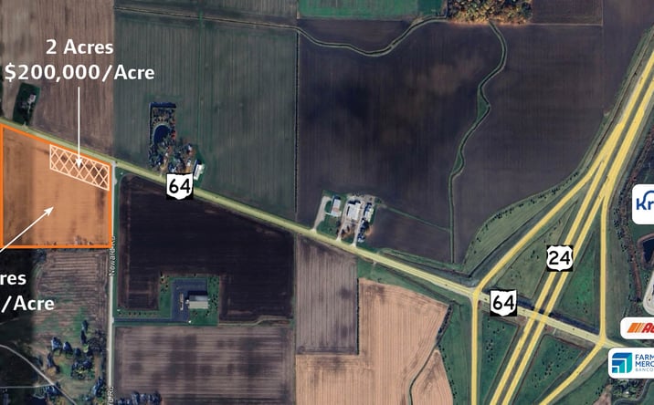 Pictures of Land property located at 0 Waterville Swanton Rd (State Route 64), Waterville, OH 43566 for sales - image #1