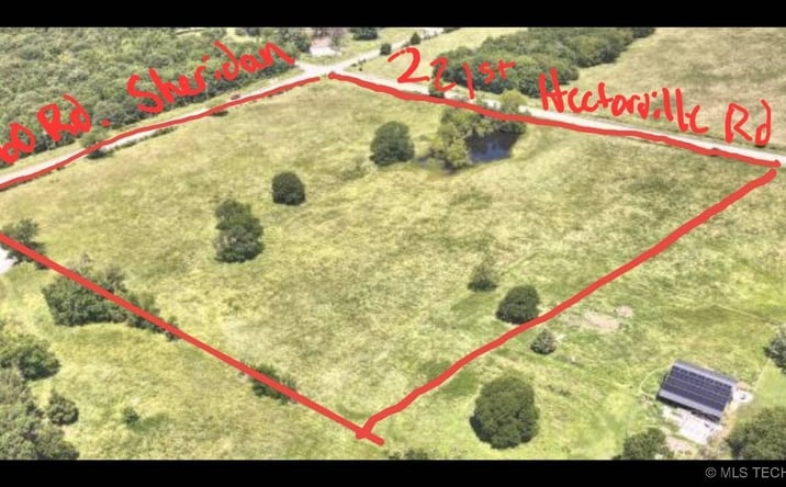 Pictures of Land property located at 16158 Hectorville Road, Mounds, OK 74047 for sales - image #1