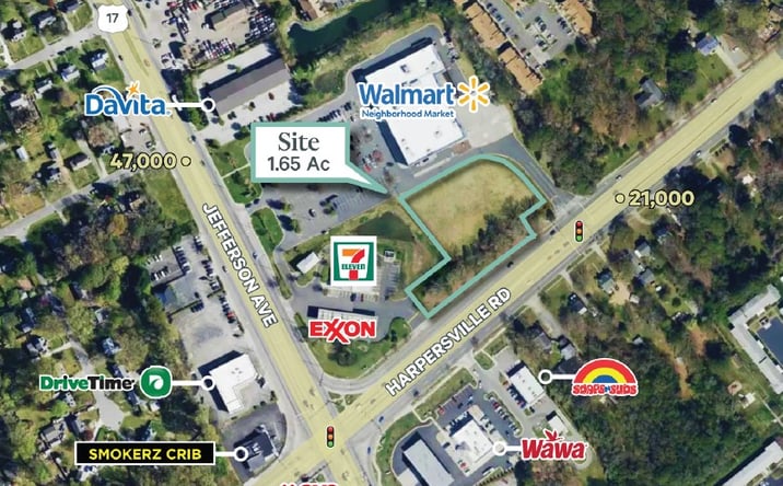 Pictures of Land property located at 421 Harpersville Rd, Newport News, VA 23601 for sales - image #1