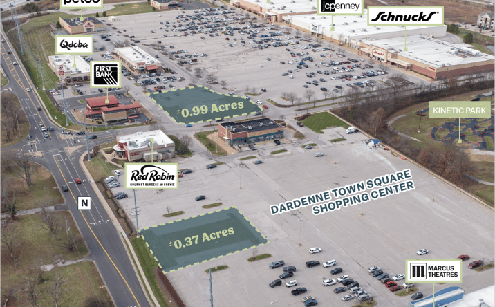 Pictures of Land, Mixed Use property located at 7817 Town Square Ave, Dardenne Prairie, MO 63368, 7839 Town Square Ave, Dardenne Prairie, MO 63368 for sales - image #1