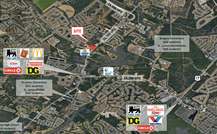 Pictures of Land, Retail property located at 8980 SC-707, Myrtle Beach, SC 29588 for sales - image #1