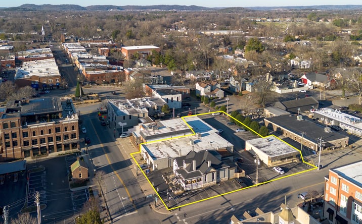 Pictures of Land, Mixed Use, Office, Retail property located at 206 E Main St, Franklin, TN 37064 for sales - image #1