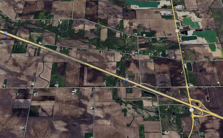 Pictures of Land property located at I-90 & Anthony and Harmony Roads, Marengo, IL 60152 for sales - image #1