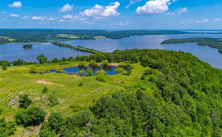 Pictures of Land property located at N Keota Landing Road, Keota, OK 74941 for sales - image #1