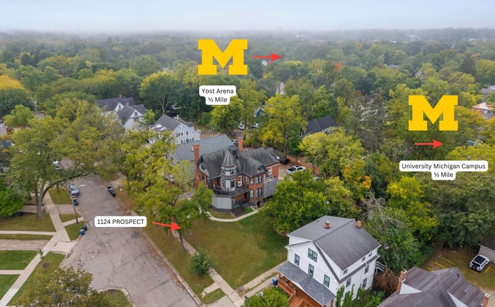Pictures of Land, Multifamily property located at 1124 Prospect Street, Ann Arbor, MI 48104 for sales - image #1