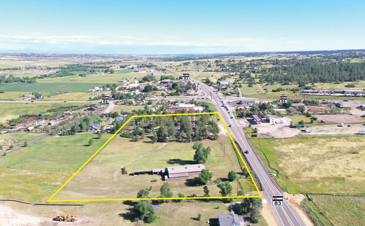 Pictures of Land, Retail property located at 1867 N State Highway 83, Franktown, CO 80116 for sales - image #1