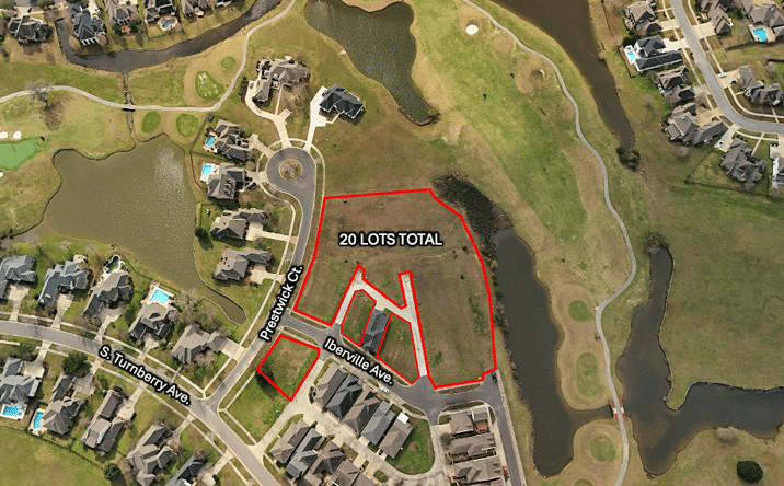 Pictures of Land property located at 2105 Iberville Ave, Zachary, LA 70791 for sales - image #1