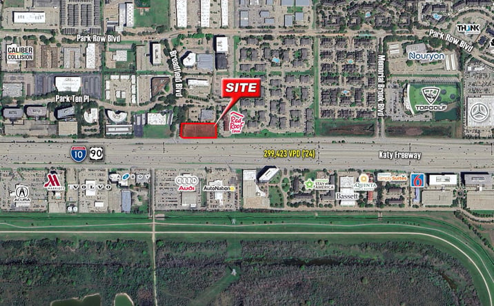 Pictures of Retail, Office, Hospitality, Land property located at Katy Freeway & Broadfield Blvd, Houston, TX 77084 for sales - image #1